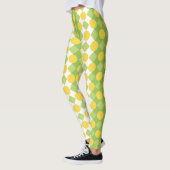 Leggings Rangées joyeux de formes Motif (Gauche)