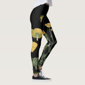 Leggings Ranunculus sur les guêtres noires (Droite)