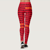 Leggings Rappeler Gavin Newsom (Dos)