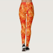 Leggings Rapport bizarre ton satiné, peaux mandarines (Dos)