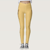 Leggings Raquettes Croisées (Devant)