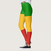 Leggings RASTAFARI DRAPEAU COULEURS rayures + vos idées (Gauche)
