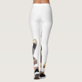 Leggings Raton laveur buvant du café glacé (Dos)