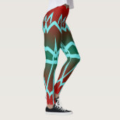 Leggings "Ratti_Creative_Arts" colorés et transpar (Droite)