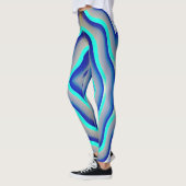 Leggings "Ratti_Creative_Arts" colorés et transpar (Gauche)