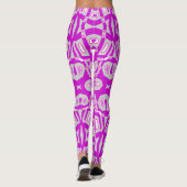 Leggings "Ratti_Creative_Arts" violet élégant (Dos)