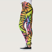 Leggings Rave EDM Rainbow (Gauche)