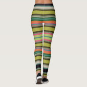 Leggings Rayé décoratif (Dos)