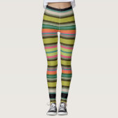 Leggings Rayé décoratif (Devant)