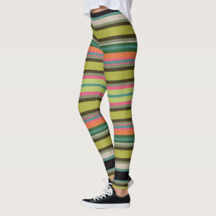 Leggings Rayé décoratif