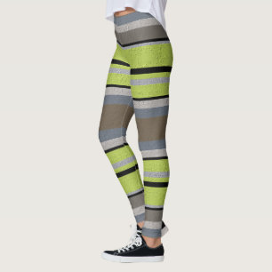 Leggings Rayé décoratif