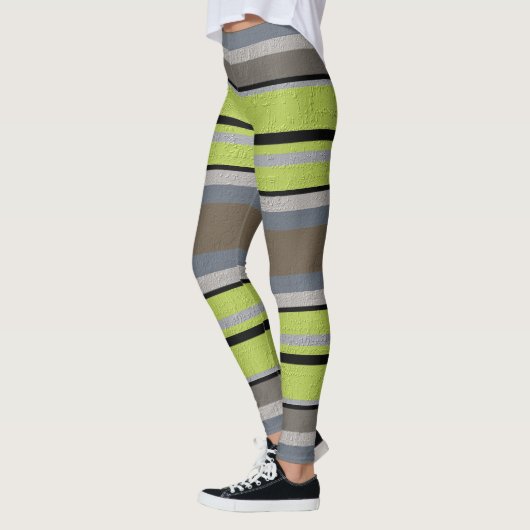 Leggings Rayé décoratif (Gauche)