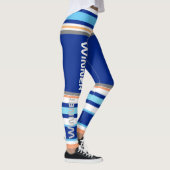 Leggings rayées funky gagnant Power (Droite)