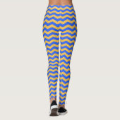 Leggings rayés Chevron classique (Dos)
