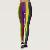Leggings rayés colorés (Dos)