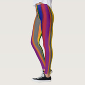 Leggings rayés colorés (Gauche)