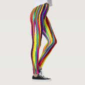 Leggings rayés de style bohémien (Droite)