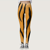 Leggings rayés de tigre (Devant)