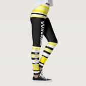 Leggings rayés funky Power Winner (Droite)