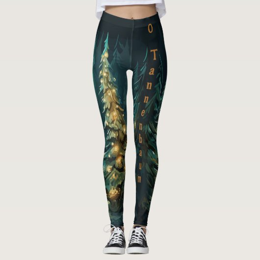 Leggings Rayon Tannenbaum (Devant)