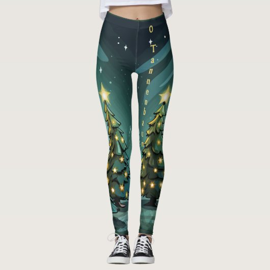 Leggings Rayon Tannenbaum (Devant)