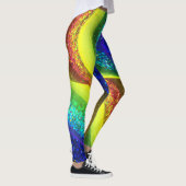 Leggings rayonnants arc-en-ciel (Droite)