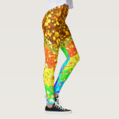 Leggings rayonnants arc-en-ciel (Droite)
