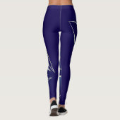 Leggings Rayons de saphir (Dos)