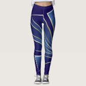 Leggings Rayons de saphir (Devant)