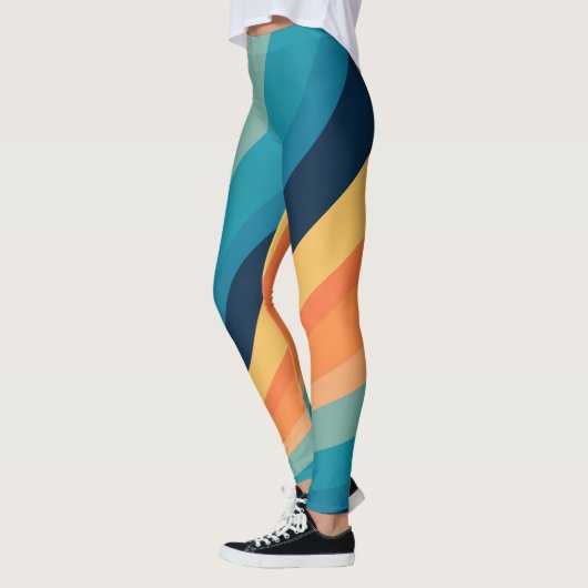 Leggings Rayons solaires rétro (Gauche)