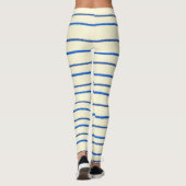 Leggings rayure art moderne (Dos)