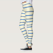Leggings rayure art moderne (Gauche)