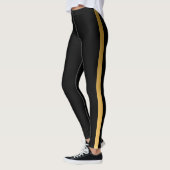 Leggings Rayure d'or (Gauche)