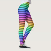 Leggings rayure nostalgique d'arcade : (Droite)