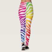 Leggings Rayures d'arc-en-ciel (Dos)