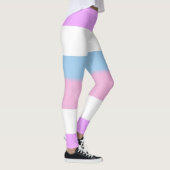 Leggings Rayures de fierté intersexe (Droite)