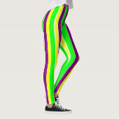 Leggings Rayures de Mardi Gras (Droite)