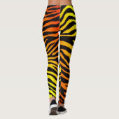 Leggings Rayures de tigre (Dos)