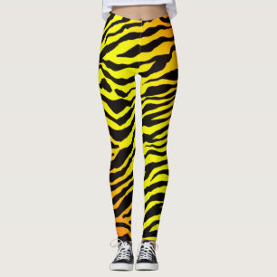 Leggings Rayures de tigre