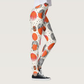 Leggings Rayures de tranche de citron bold (10) (Droite)
