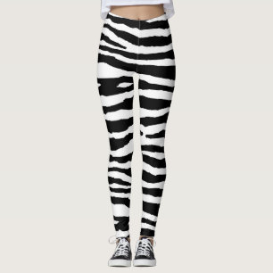 Leggings Rayures de zèbre