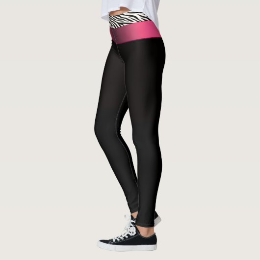 Leggings Rayures de zèbre (Gauche)