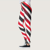 Leggings Rayures en Mouvement (Gauche)