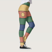 Leggings rayures et points (Droite)