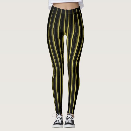 Leggings Rayures gothiques (Devant)
