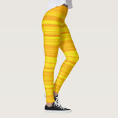 Leggings Rayures Jaune Orange (Droite)