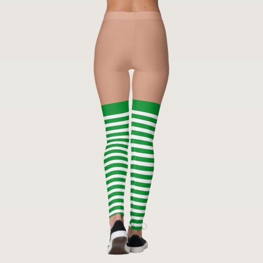 Leggings rayures Jour de la Saint Patrick (Dos)