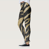 Leggings rayures lepoeres (Gauche)