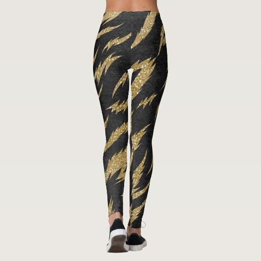 Leggings rayures lepoeres