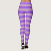 Leggings Rayures roses et violettes (Dos)